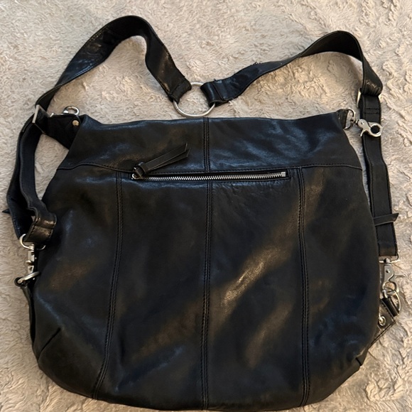 Chocolat Blu Convertible Leather Hobo, Handbag and Backpack 3 In 1 - Picture 17 of 17